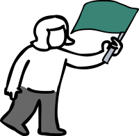 Flagging offFreehand Image