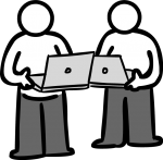 Pair programming freehand drawings