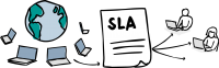 Service level agreement(sla)Freehand Image