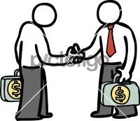 Business DealFreehand Image