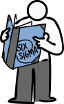 Six Sigma freehand drawings