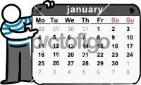 CalendarFreehand Image