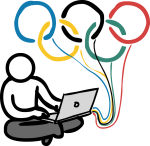 Olympic freehand drawings