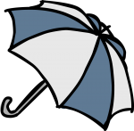 Umbrella freehand drawings
