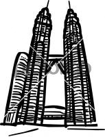 Petronas towers kuala lumpur malaysiaFreehand Image