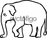 ElephantFreehand Image