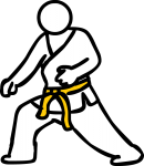 Karate freehand drawings