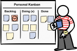 Kanban freehand drawings