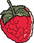 Raspberry freehand drawings