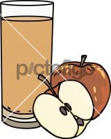 Apple juiceFreehand Image