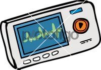 ECG MonitorFreehand Image