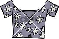 Cropped jersey top womenFreehand Image