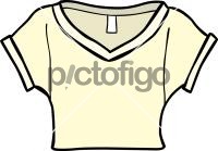 Cropped jersey top womenFreehand Image
