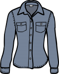 Denim shirt women