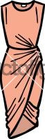 Draped dress womenFreehand Image