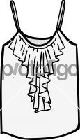 Frilled top womenFreehand Image