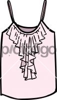 Frilled top womenFreehand Image