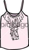 Frilled top women