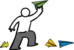 download free Paper airplane image