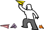 Paper airplane