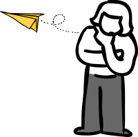 Paper airplane