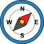 Compass freehand drawings