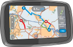 GPS Sat Nav freehand drawings