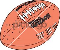 American FootballFreehand Image