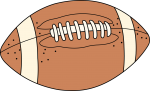 American Football freehand drawings