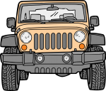 Jeep freehand drawings