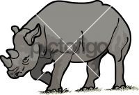 RhinocerosFreehand Image