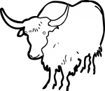 Yak freehand drawings