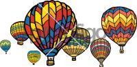 Hot Air BalloonFreehand Image