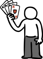 poker cardFreehand Image