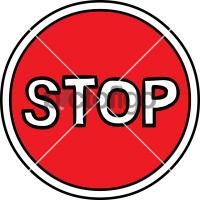 Stop sign