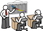 Gantt Chart freehand drawings