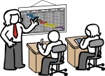 Gantt Chart freehand drawings