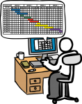 Gantt Chart freehand drawings