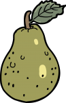 pear freehand drawings