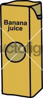 Banana juiceFreehand Image