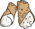 Cannoli freehand drawings