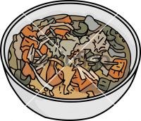 Chicken Noodle SoupFreehand Image