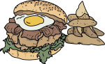 Egg Bacon Burger