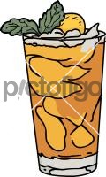 Iced TeaFreehand Image