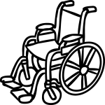 wheelchair freehand drawings