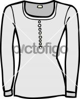 Grandad top womenFreehand Image