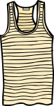 Jersey vest top women