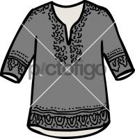 Patterned tunic women