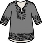 Patterned tunic women