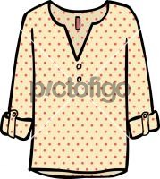 Patterned tunic women